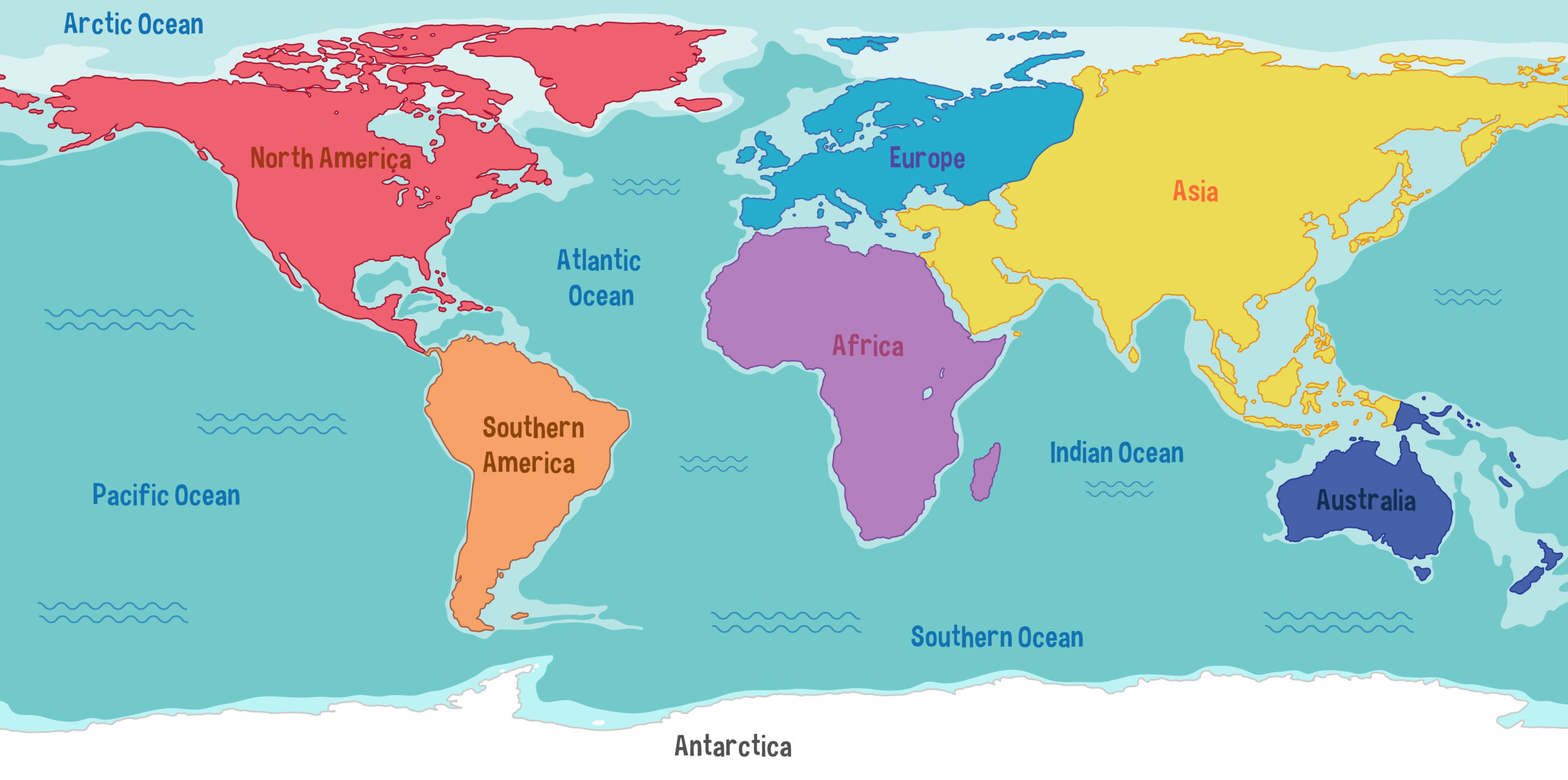 The Seven Continents-Ispeak